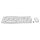 Комплект (клавiатура, миша) бездротовий Logitech MK295 Combo White (920-009824)