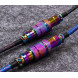 Кабель для клавіатури Keychron Premium Coiled Aviator Cable-Angled Red (CAB4_KEYCHRON)