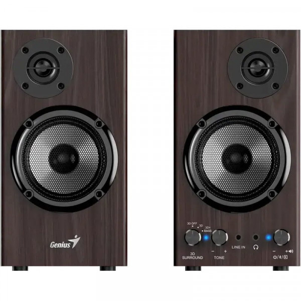 Акустична система Genius SP-HF520BT Dark Brown (31730054401)