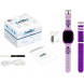 Дитячий смарт-годинник AmiGo GO005 4G WIFI Thermometer Purple