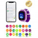 Дитячий смарт-годинник AmiGo GO005 4G WIFI Thermometer Purple