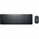 Комплект (клавіатура, миша) бездротовий Dell KM3322W Black (580-AKGK)