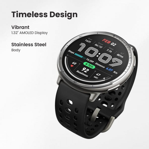Смарт-годинник Amazfit Active 2R Sport Black (W2437GL7N)