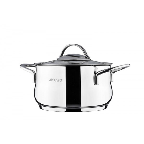 Каструля Ardesto Black Mars 18 см 2.3 л (AR0723S)