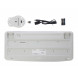 Комплект (клавіатура, миша) бездротовий A4Tech Fstyler FG2500S Plus White