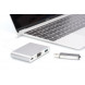 Концентратор USB Type-C Digitus Silver (DA-70839) USB 3.0, VGA, USB-C