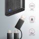 Зовнішня кишеня Axagon NVMe M.2 2242/2260/2280 USB Type-C 3.2 Black (EEM2-SB2)
