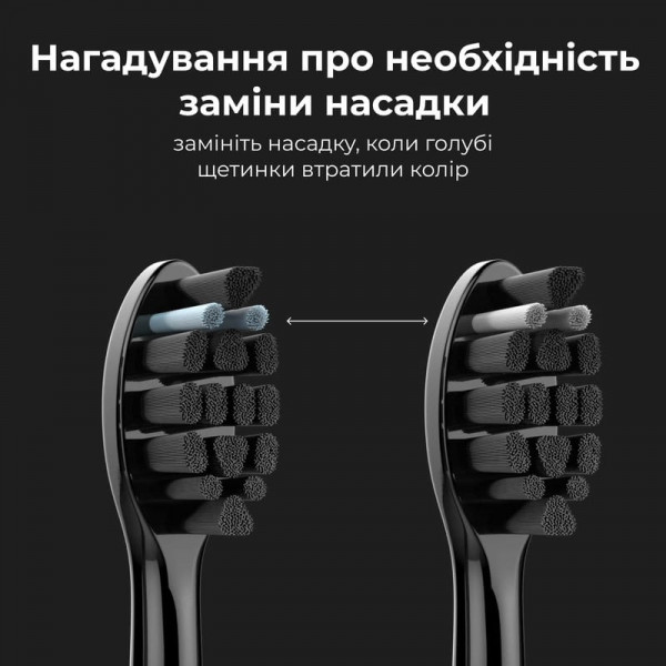 Зубна електрощітка AENO DB6 Black (ADB0006)
