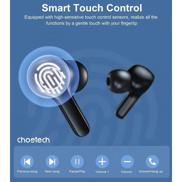 Bluetooth-гарнітура Choetech BH-T06 TWS bluetooth