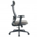 Крісло офісне Officepro Wave OC599-B-DG-DG Black/Dark Gray