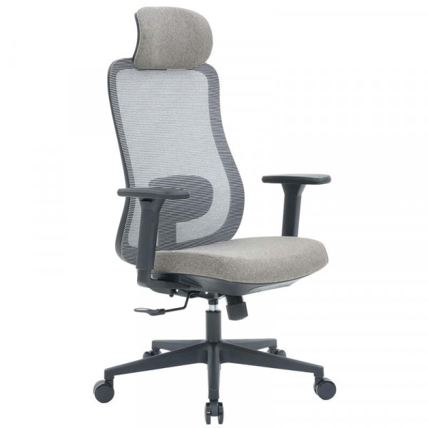 Крісло офісне Officepro Wave OC599-B-DG-DG Black/Dark Gray