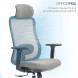 Крісло офісне Officepro Wave OC599-B-DG-DG Black/Dark Gray
