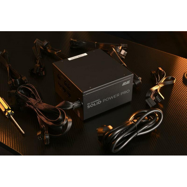 Блок живлення 2E Gaming Solid Power Pro (2E-SP650BRSMII-120) 650W