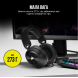 Гарнiтура Corsair HS55 Stereo Headset Carbon (CA-9011260-EU)