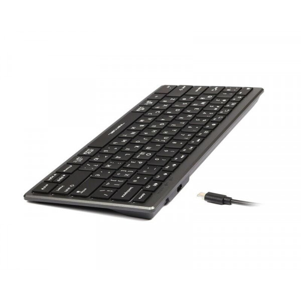 Клавіатура A4Tech Fstyler FX61 Grey