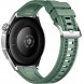 Смарт-годинник Huawei Watch GT 6 46mm Steel with Green Woven Strap (55020FTV)