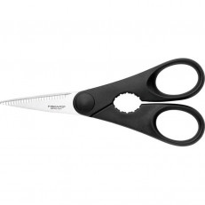 Кухонні ножиці з відкривачкою Fiskars Essential 20 см (1023820)