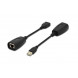 Кабель Digitus USB - UTP Cat5, black (DA-70139-2)
