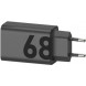Зарядний пристрій Motorola 68W Black (MC-682N) + кабель Type-C