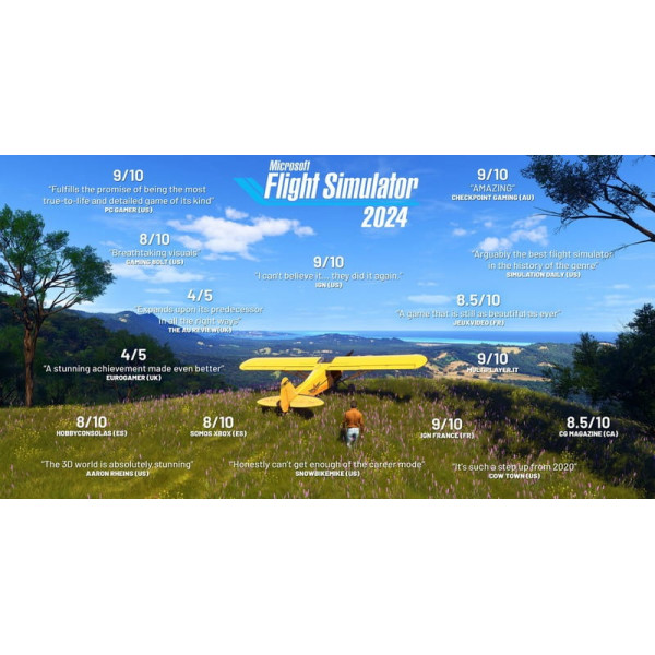 Гра Microsoft Flight Simulator 2024 для PlayStation 5, Blu-ray (1187140)