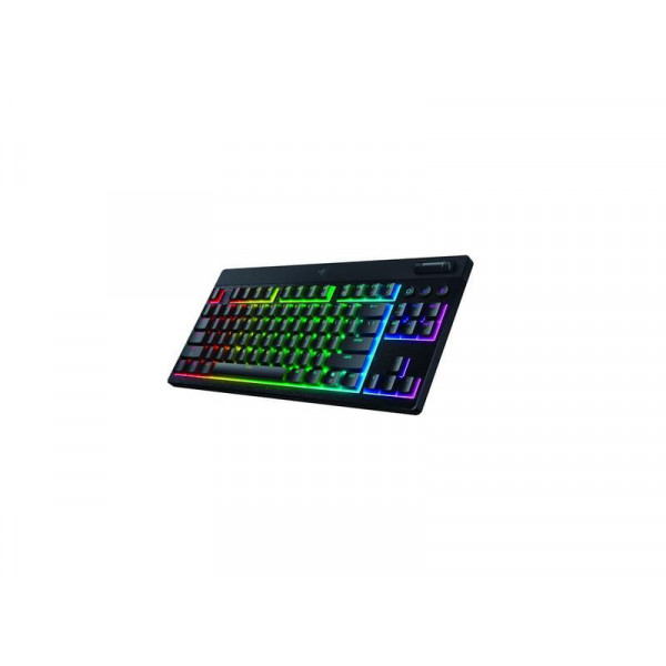 Клавіатура бездротова Razer BlackWidow V4 Low-Profile TKL Green switch (RZ03-05450500-R3M1)