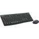 Комплект (клавiатура, миша) бездротовий Logitech MK295 Combo Black (920-009800)