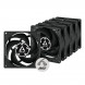 Вентилятор Arctic P8 PWM PST Black - 5 Pack (ACFAN00154A)