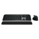 Комплект (клавіатура, миша) бездротовий Logitech MX Keys S Combo for Mac Space Grey (920-012845)