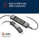 Гарнітура Poly EncorePro 515 M USB-A Mono Black (783R1AA)