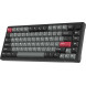 Клавіатура бездротова GamePro Asgard Yord Keychron Super Red Switch Black (MK266BK)