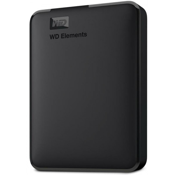 Зовнішній жорсткий диск 2.5" USB 5.0TB WD Elements Portable Black (WDBU6Y0050BBK-WESN)