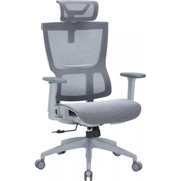 Крісло офісне Officepro Elegant OC660-G-DG-DG Gray/Dark Gray