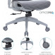 Крісло офісне Officepro Elegant OC660-G-DG-DG Gray/Dark Gray