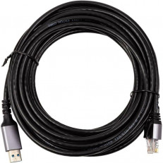 Кабель PowerPlant USB Type-А - RJ45 (M/М) 7.5м Black (CA915019)