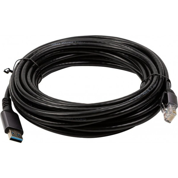 Кабель PowerPlant USB Type-А - RJ45 (M/М) 7.5м Black (CA915019)