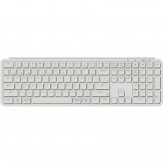 Клавіатура бездротова Keychron B6 Pro Ultra-Slim Ivory White (B6P-K8-UA)