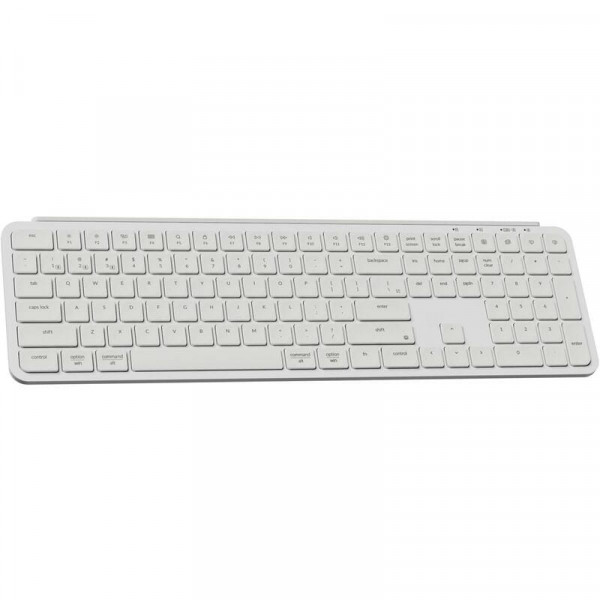 Клавіатура бездротова Keychron B6 Pro Ultra-Slim Ivory White (B6P-K8-UA)