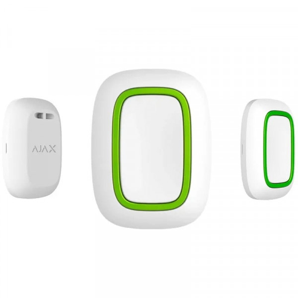 Кнопка тривоги Ajax Button White (10315.26.WH1/38095.26.WH1)