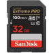 Карта пам`яті SDHC 32GB UHS-I/U3 Class 10 SanDisk Extreme Pro V30 R100/W90MB/s 4K (SDSDXXO-032G-GN4IN)