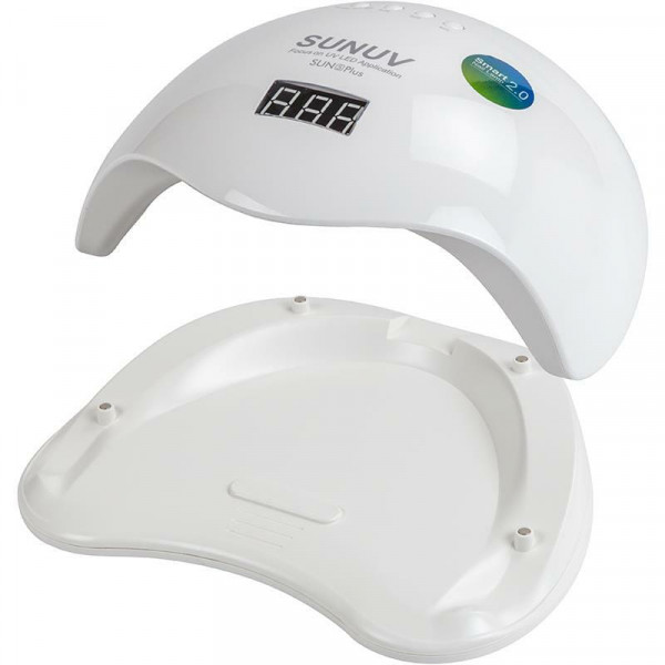 Лампа UV LED для манікюру Sunuv SUN5 Plus White 48W
