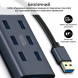 USB-хаб Promate EzHub Grey 7 ports