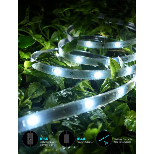 Світлодіодна стрічка розумна Govee H70A1 Phantasy Outdoor LED, 10 м, White (H70A13D1)