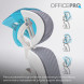 Крісло офісне Officepro Skyline White/Dark Gray (OC680-W-DG-DG)
