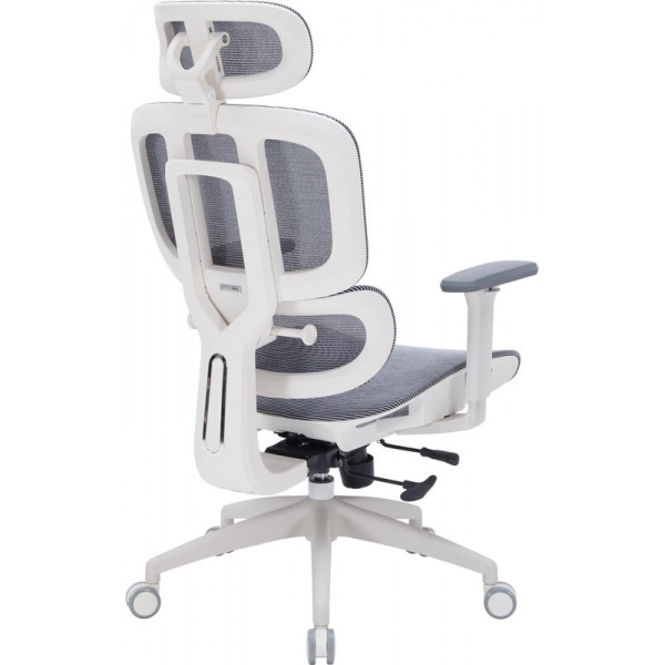 Крісло офісне Officepro Skyline White/Dark Gray (OC680-W-DG-DG)