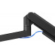 Кріплення настільне для монітора OfficePro 24-57" Black (MAH751B)