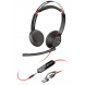 Гарнітура Poly BlackWire 5220 Black (8X231AA)