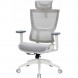Крісло офісне Officepro Elegant OC660-W-LG-LG White/Light Gray