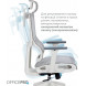 Крісло офісне Officepro Elegant OC660-W-LG-LG White/Light Gray