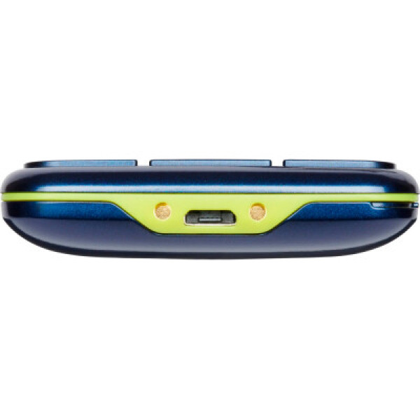 Мобiльний телефон Panasonic KX-TU155 Dual Sim Blue (KX-TU155EXCN)