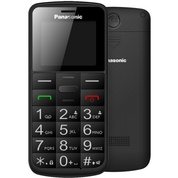 Мобiльний телефон Panasonic KX-TU110 Dual Sim Black (KX-TU110EXB)